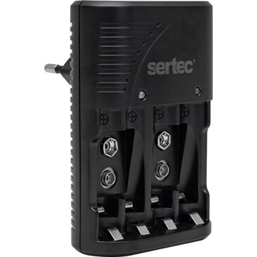 SERTEC STC-C9V AA-AAA-2X9V QUAD BATTERY CHARGING TOOL