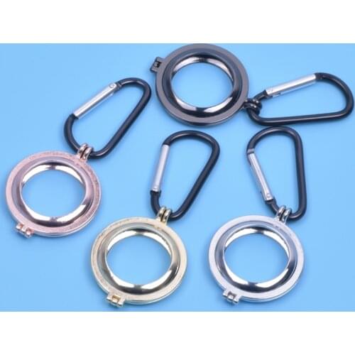 Protective Shell For Phone Air Tag Case Wireless Locator Tracker Vintage Keychain Wallet Anti Lost Open Airtag Holder Carabiner