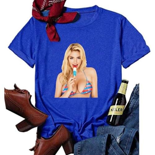 Ice Cream Beauty Tshirt Gothic Women Clothing 2021 Hawaii Beach Vacation Vintage Shirt Woman Summer Beach Style T Harajuku XL