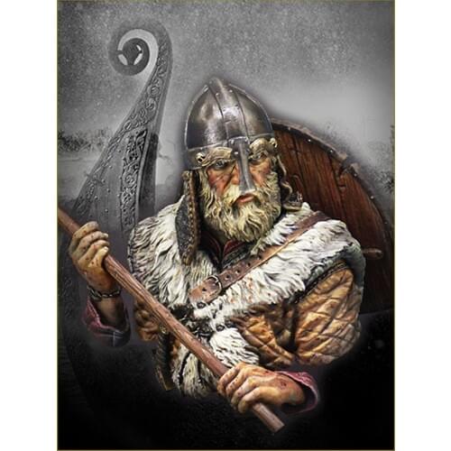 1/10 ancient WARRIOR with shield bust Historical toy Resin Model Miniature Kit unassembly Unpainted