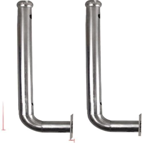 L shape 1 pair Beam detector shelf stainless stand metal support for beam sensor L shape support CCTV camera 50CM height