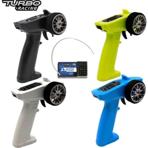1pcs TURBO 2.4GHz 91803G Detachable 3CH Radio System Transmitter Controller w/ Receiver For RC Car Boat Buggy Truck Toys