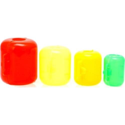 10pcs Wood Shrimp Hook Hat Cover Squid Hook Box Protect Fishing Tackle Shrimp