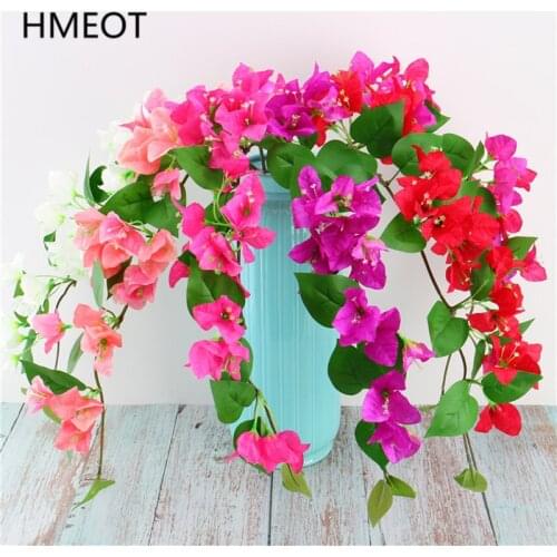 HMEOT high quality simulation flower 78cm bougainvillea fake flower wedding living room home decoration Flower arrangement