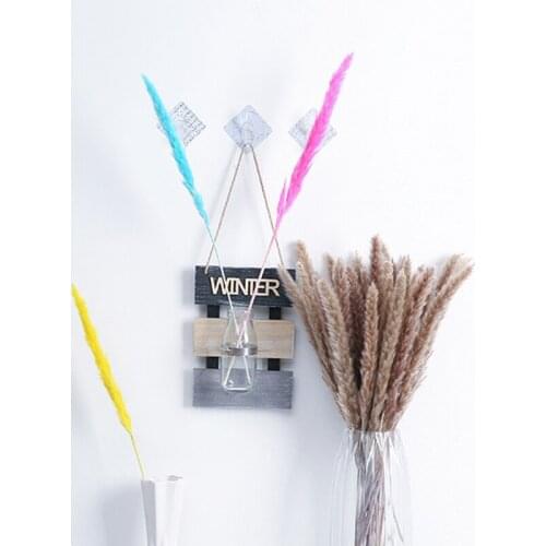 New Small Reed Dried Flower Bouquet Creative Dried Flower Arrangement For Living Room Dried Flowers Stain Reeds Home Decoration