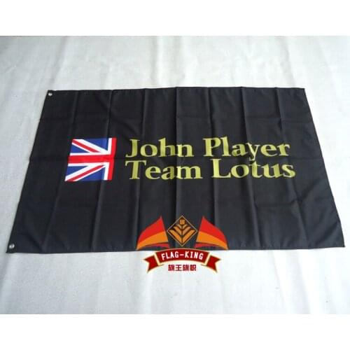John player team lotus car racing 90*150CM polyester, john player team lotus banner