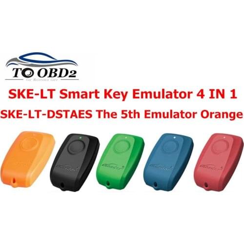 Lonsdor K518ISE SKE-LT Smart Key Emulator 4 IN 1 Plus K518ISE SKE-LT-DSTAES Orange for Toyota&for Lexus Chip 128bit Key Emulator