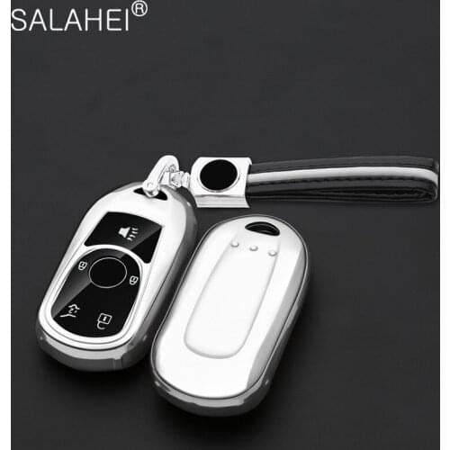 TPU Soft Car Key Case Full Cover Protection For Buick Opel Astra G H J K Insignia Vectra Zafira Vervno GS 20T 28T Accessories