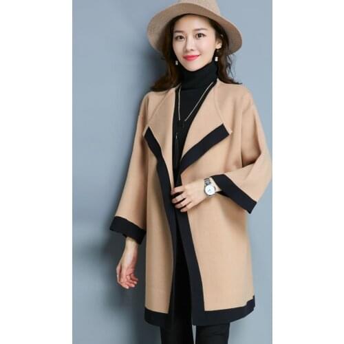 Winter autumn jacket for woman 2018 wool trending styles female ladies elegant clothing jacket women 2018 AA4324