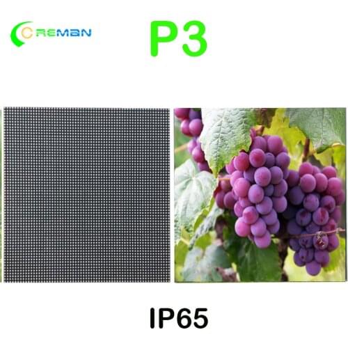 Full color P3 led outdoor module smd , matrix led rgb outdoor led module P3 192X192