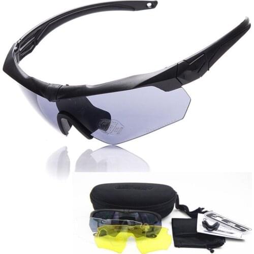 Polarized Military Tactical Glasses Hunting Shooting Goggles Cycling Sunglasses UV Protection CS Game Paintball Hiking Eyewears