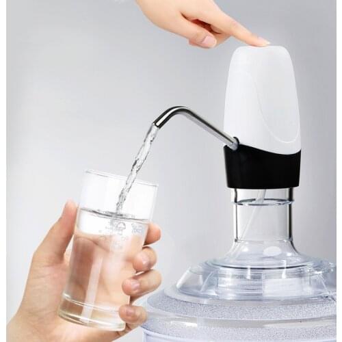 Portable Smart Automatic USB Rechargeable Household Bottle Water Pump Wireless Water Dispenser
