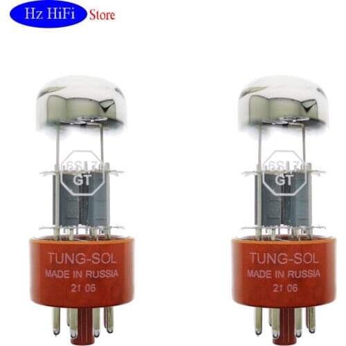 2PCS TUNG-SOL 6SL7 Vacuum Tube Hifi Audio Tube 6SL7GT Full Matched Replace 6N9P 6H9C