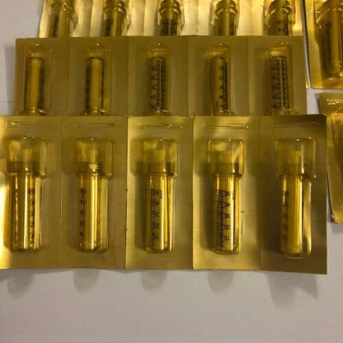 0.5ml 25pcs Syringe and Medicine needle Ampoule head for hyaluron gun hyaluron pen High Pressure wrinkle removal water syringe