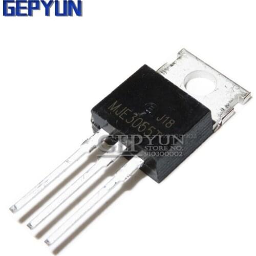 10PCS MJE3055T MJE3055 TO220 TO-220 Gepyun