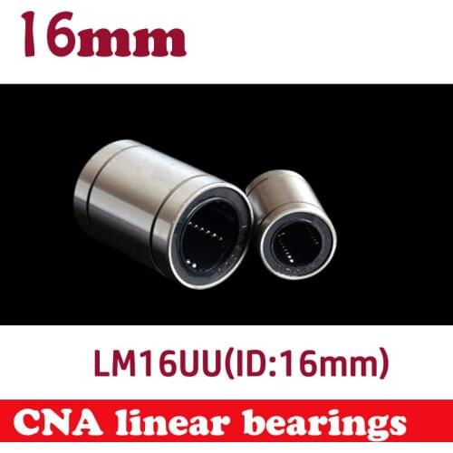 12 pcs LM16UU Linear Bushing 16mm CNC Linear Bearings Free shipping
