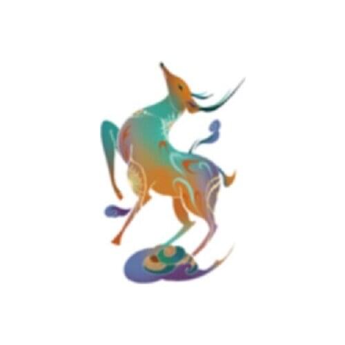 95MM×65MM tattoo stickers waterproof female tattoo stickers waterproof mysterious deer