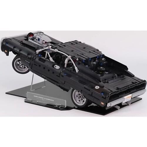 The Acrylic Display Stand for 42111 Doms Dodge Charger Toys Building Blocks (NOT Include Model )