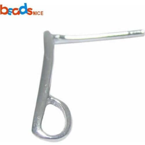 Bedasnice ID27907smt2 Sterling Silver Ear Findings Earring Supplies Wholesale Leverback Stud Earring Hooks