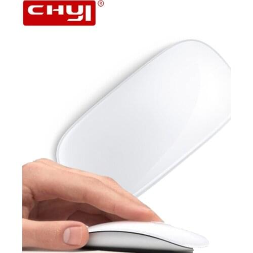 CHYI 2.4Ghz Wireless Mouse Super Slim Touch Magic Mouse USB Ergonomic Gaming Mice 1200DPI Optical Silent Mause For Laptop Gamer
