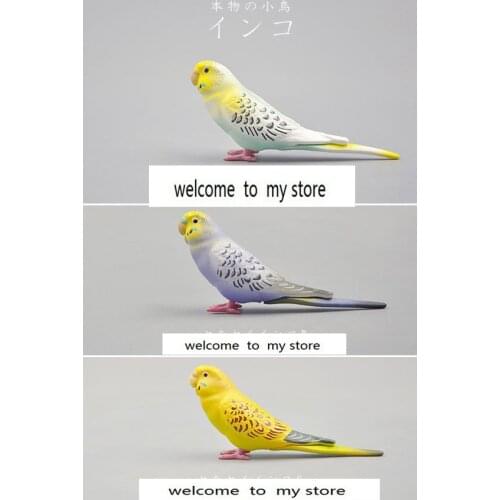Pvc figure small bird /kingkong parrot 3pcs/set