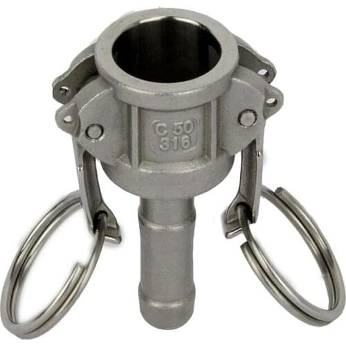 Camlock- Type C Female X 13mm Barb Home Brew