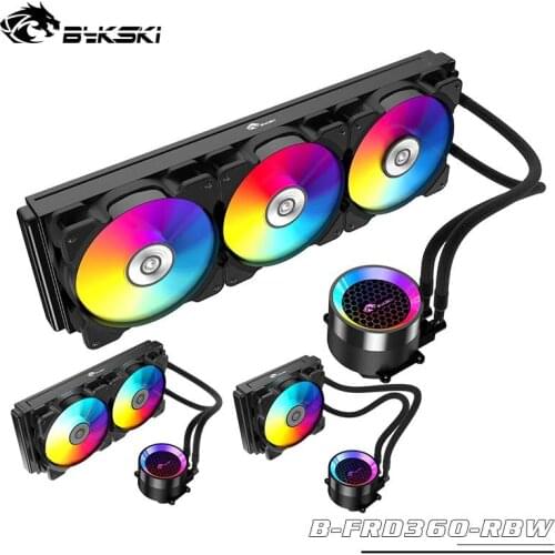 DEEPCOOL Castle 240RGB V2 Computer CPU Liquid Cooler 240mm 5V/3Pin RGB Fan For intel 2011 115x AMD TR4/AM4 CPU Water Cooling