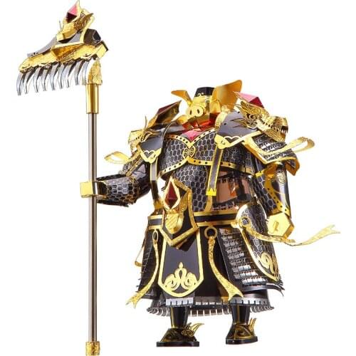 Piececool 3D Metal Puzzle Figure Toy LUCKY PIGSY soldier model Educational Puzzle 3D Models Gift Jigsaw Toys For Children