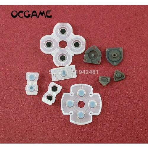 OCGAME 200sets/lot Soft Rubber Silicon Conductive Button Pad Conducting Resin For PS4 PlayStation 4 Controller Replacement