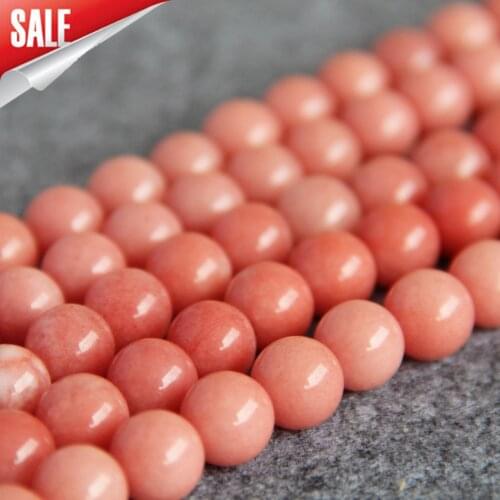Charming High Quality Fashion 12mm PINK Rhodochrosite Stones Chalcedony Loose Round DIY Jewelry Making Design Wholesale 15