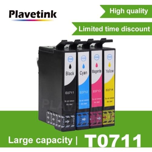 Plavetink T0715 Ink Cartridge For Epson T0711 T0712 T0713 T0714 Stylus SX215 SX218 SX400 SX405 SX410 SX415 DX4000 DX4050 Printer