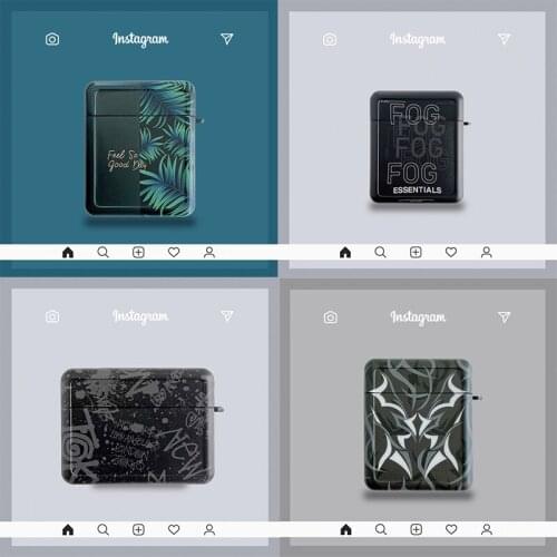 Tide Brand Tpu Silicone Earphone Protective Case for Airpods Pro3 1/2 Wireless Bluetooth Headset Shell Protective Cover