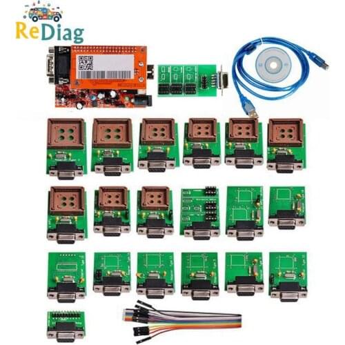 Lowest Price UPA-USB V1.3 Main Unit ECU Chip Tunning UPA USB with 1.3 Full Adapter ECU programmer Free Shipping