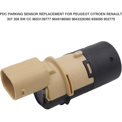 PDC Parking Sensor Replacement for Peugeot Citroen Renault 307 308 SW CC 9653139777 9649186580 9643326380 659095 602775