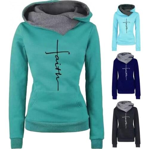 Harajuku Sweatshirt Women Hoodies Sweet Japan Top Pocket Pullover Pocket Cross Embroidered Hoodies Female