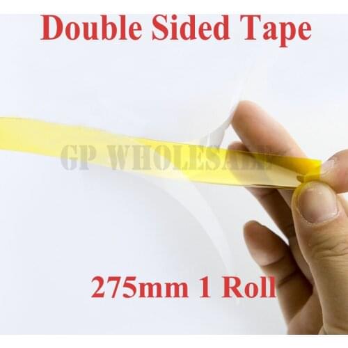 275mm*20M 0.1mm Thick, Heat Withstand, Double Face Adhesive Tape, Polyimide Film for Relays, Electronic Switches