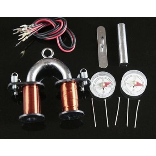 U-shape Solenoid Demonstrator Horseshoe Electromagnet Middle School Physics Teaching Instrument