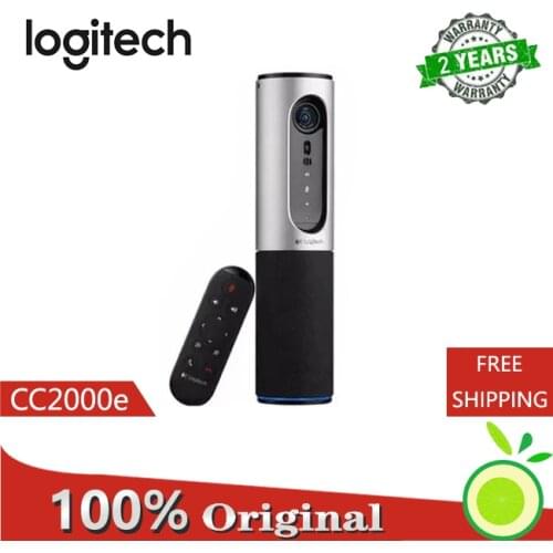 Logitech CC2000E Connect It Video Conferencing Webcam for Small Groups, 1080p HD Camera With Built-in Speaker