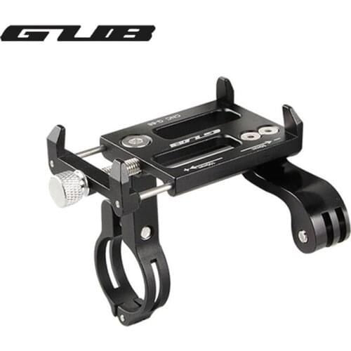 GUB Bicycle Multi-function Phone Holder MTB Road Bike Aluminum Cellphone Mount Bracket Motorcycle Sports Camera Lamp Stand