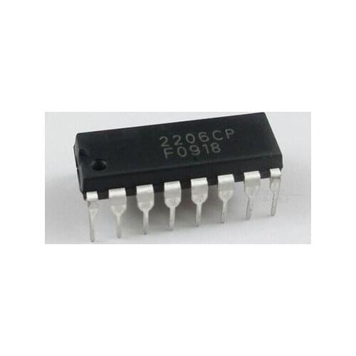 10PCS/LOT XR2206CP 2206CP XR2206 DIP-16 Monolithic Function Generator IC