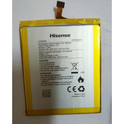 100% NEW High Quality for Hisense LP38300F Phone Battery 3.8V 3000mAh for Hisense E76 Phone Battery