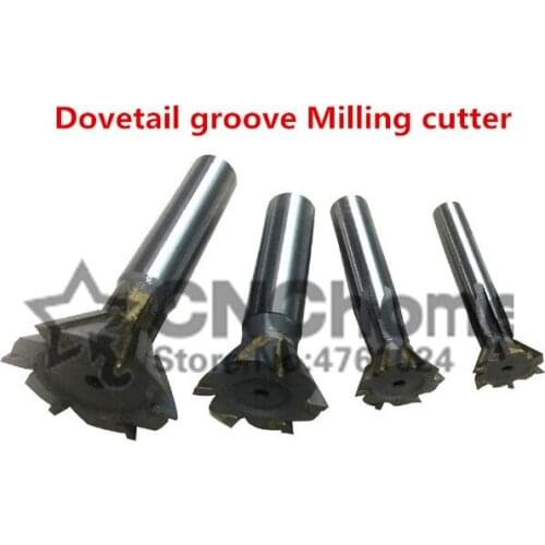18mm*45/55/60 degrees carbide Angle Milling cutter Dovetail groove Milling cutter Processing copper aluminum cast iron, etc