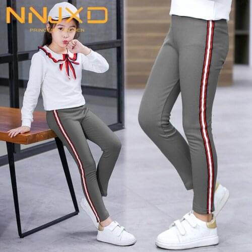 2019 Baby Girls Leggings Winter Thick Warm Pants Velvet Slim Trousers Fashion Kids Clothes Vintage Print Trousers For 3-8 Years