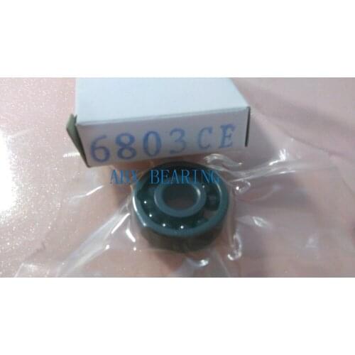 6803 full SI3N4 ceramic deep groove ball bearing 17x26x5mm 61803 MT bearing, bike bearing