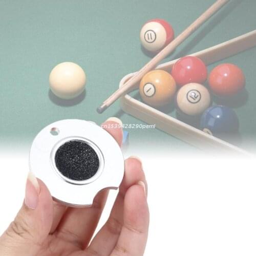 Aluminum Snooker Pool Cue Tip Shaper Burnisher Repair Tool Trimmer Tapper Portable Metal Billiard Accessories Dropship