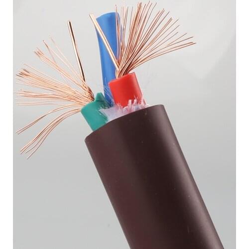 Audiocrast P125 HiFi Power Cable 4N OFC HI End Audio Power cable in bulk DIY CD AMP POWER CABLE