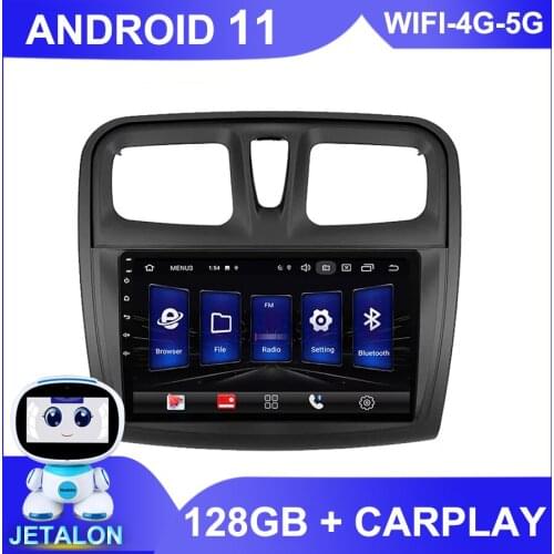 For Renault Sandero Symbol 2014 2015 2016 2017 Car Radio Stereo GPS Navigator Autoradio 2Din Android10 Multimedia Player