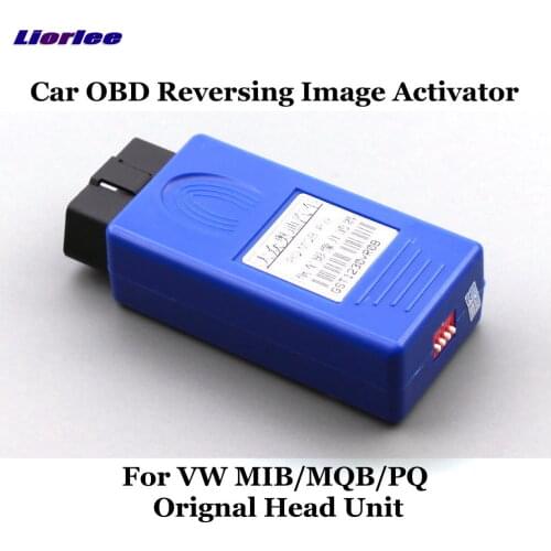 Car OBD Reversing Image Function Activator Decoder For Volkswagen VW MIB/MQB/PQ Orignal Head Unit Reverse Camera Switch Device