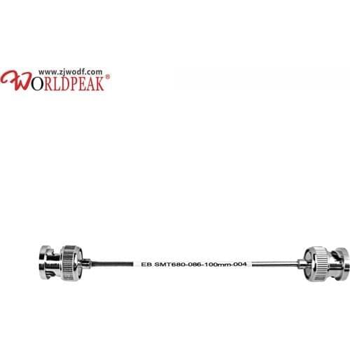 Free shipping 2pcs 2m BNC male to BNC male connector with 086 cable assembly Extension Cable