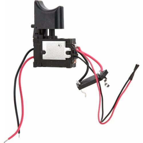 Drill Speed Controller Drill Switch Lithium Battery Cordless Drill Speed Control Trigger Switch With Small Light 7.2 V - 24 V